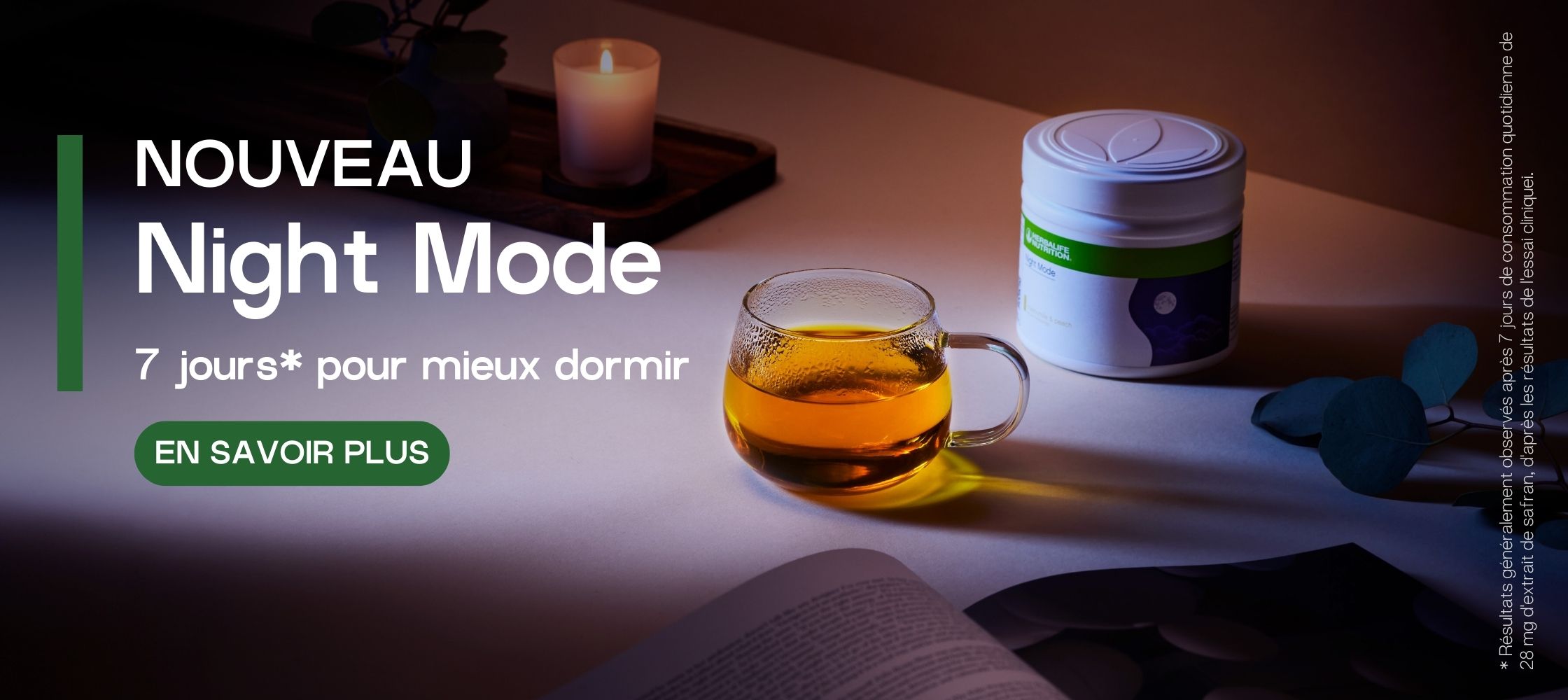 Night Mode saveur camomille & pêche |