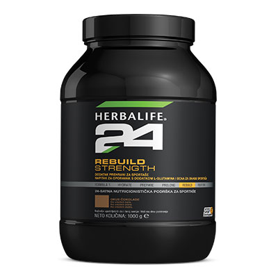 Herbalife24® Rebuild Strength Dodatak prehrani - Napitak za oporavak s kombinacijom ugljikohidrata i proteina okus čokolade slika proizvoda