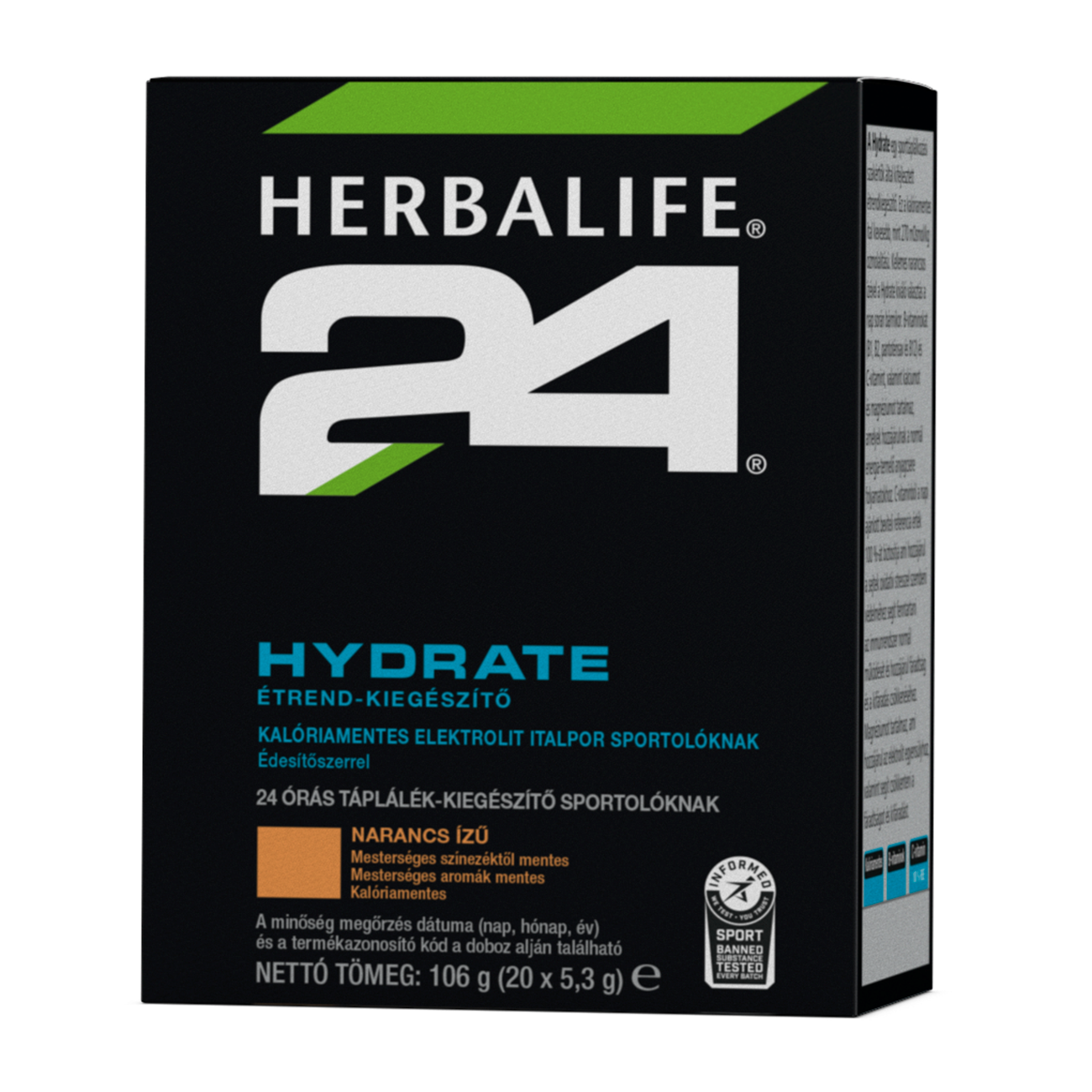 A Herbalife24® Hydrate egy ízletes, kalóriamentes elektrolit sportital a hétköznapi sportolóknak.