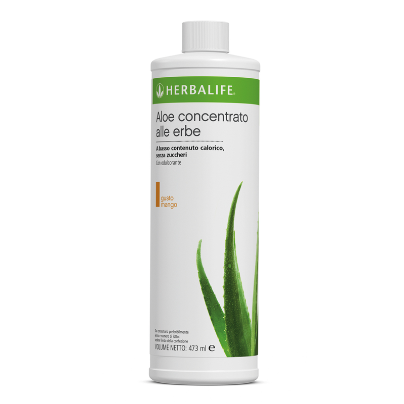 Aloe Concentrato alle Erbe Gusto Mango 473 ml