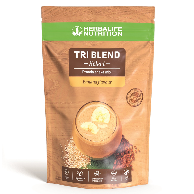 Tri Blend Select Preparato Proteico Banana 600 g