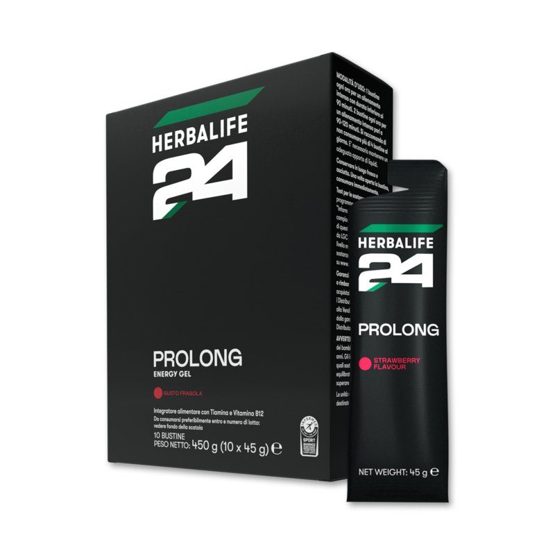 Herbalife24 Prolong Energy Gel Fragola (10 bustine)