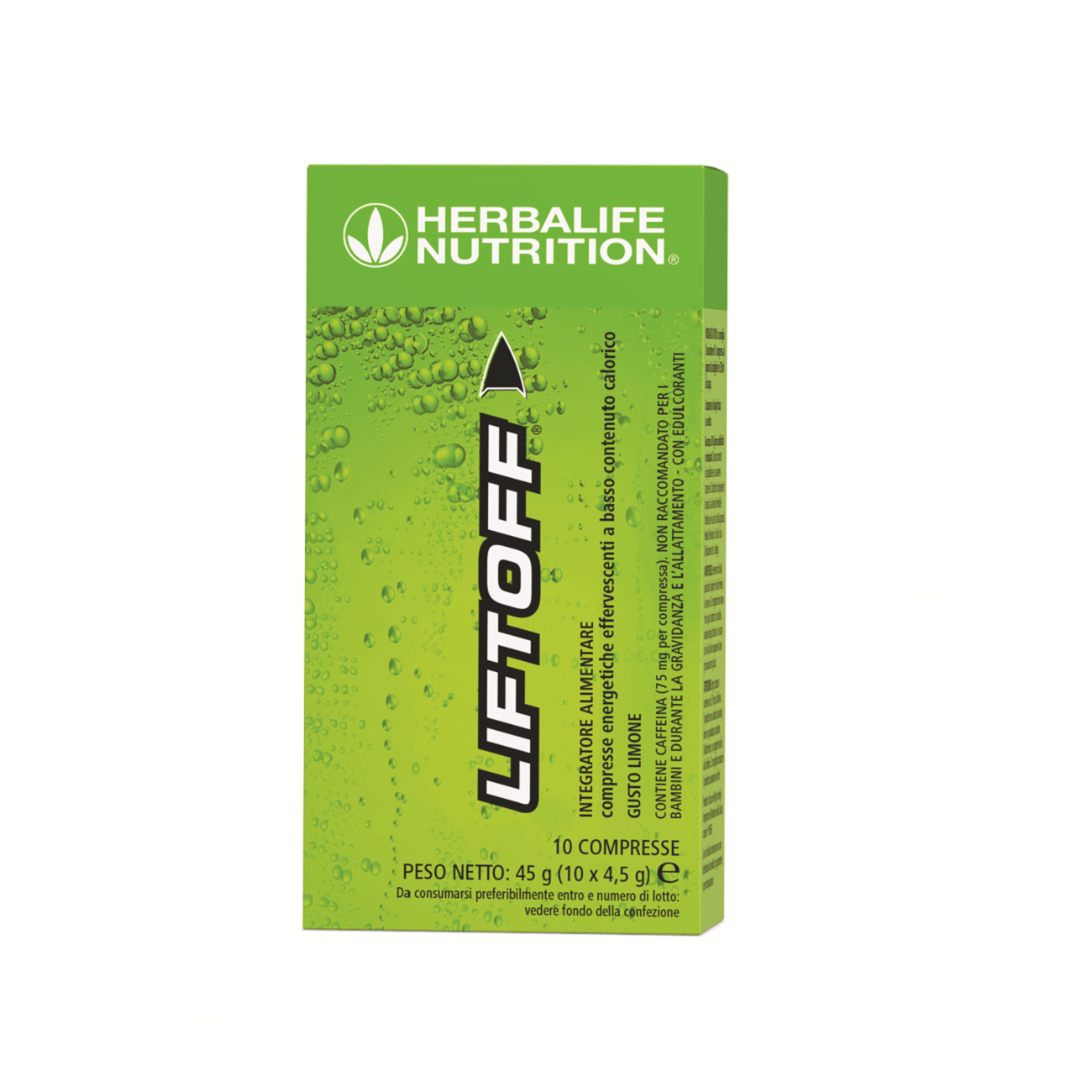 Compresse effervescenti per Energy Drink LiftOff® Limone