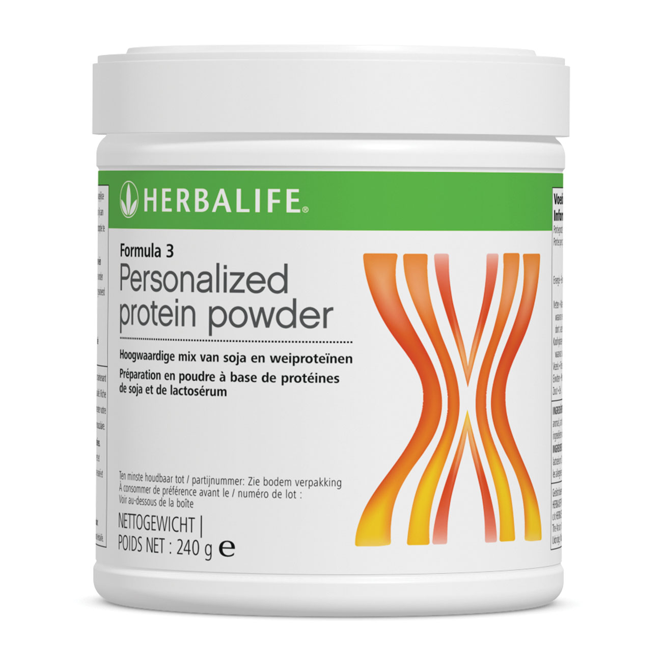 Formula 3 Personalized protein powder  product shot