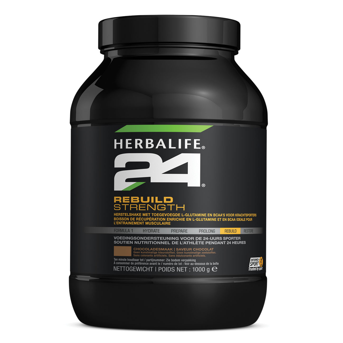 Herbalife24® Rebuild Strength proteïne shake chocolade product shot
