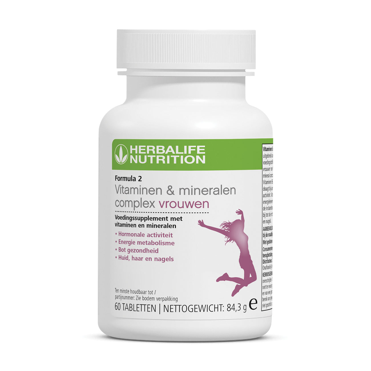 Formula 2 Vitaminen & mineralencomplex vrouwen multivitaminen supplement product shot