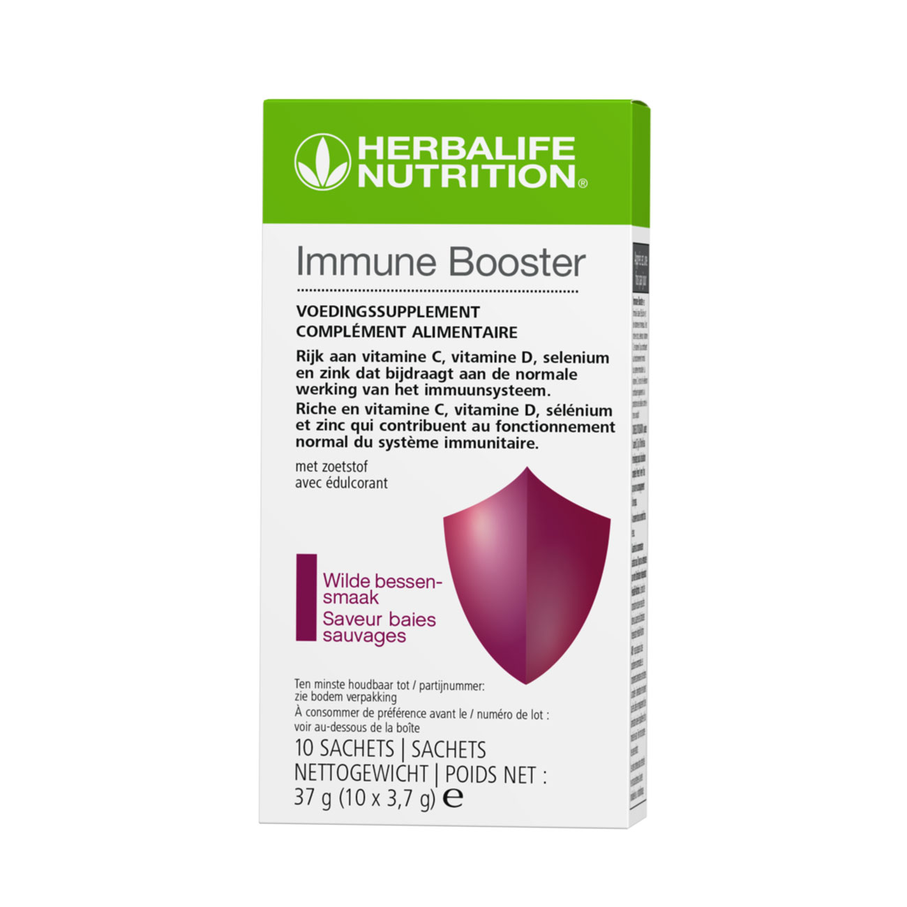 2273 | Immune Booster voedingssupplement drank wilde bessensmaak 37g Productshot