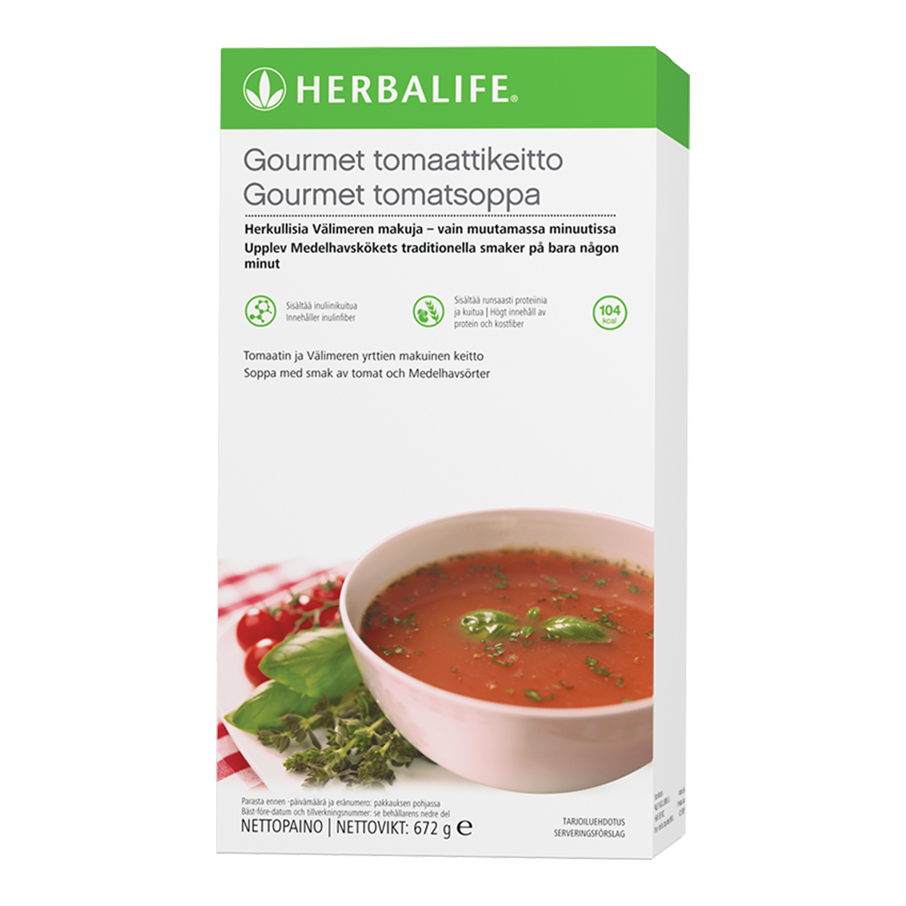 Gourmet Tomato Soup Proteinsnacks produktbilde