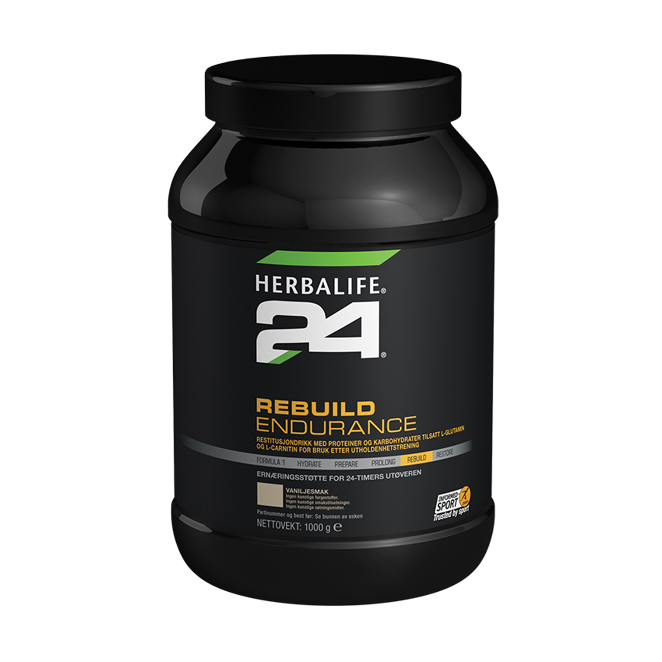Herbalife24® Rebuild Endurance Proteinshake Vanilla produktbilde