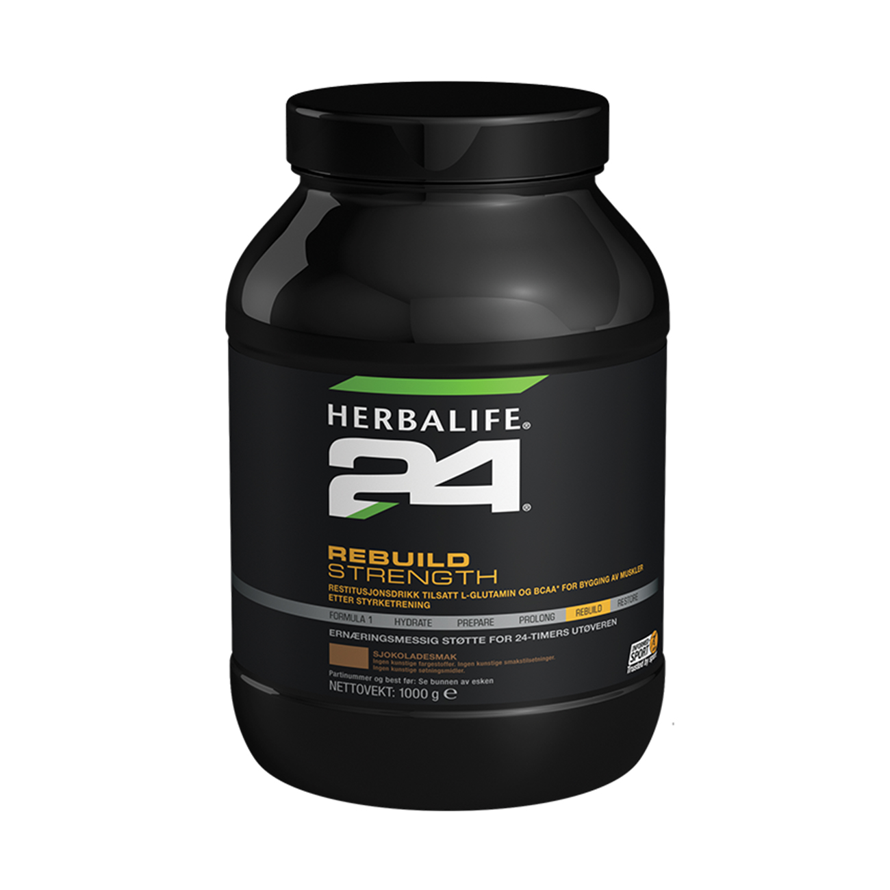 Herbalife24® Rebuild Strength Proteinshake Chocolate produktbilde