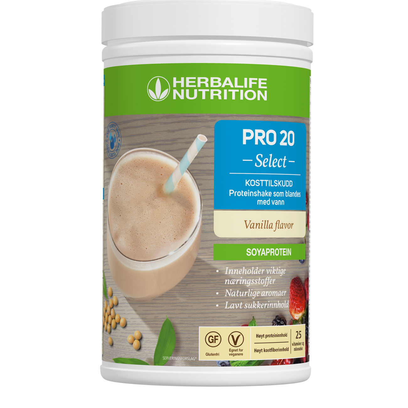 PRO 20 Select Proteinshake Vanilla produktbilde
