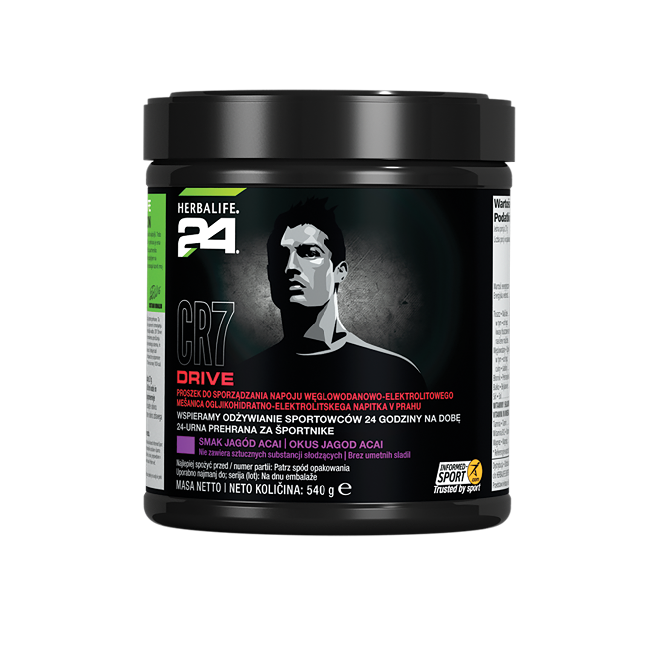 CR7 pojemnik - Acai - 540 g