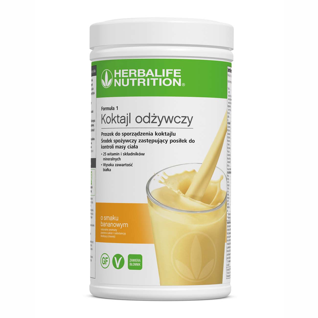 F1 Koktajl odżywczy o smaku bananowym 550 g
