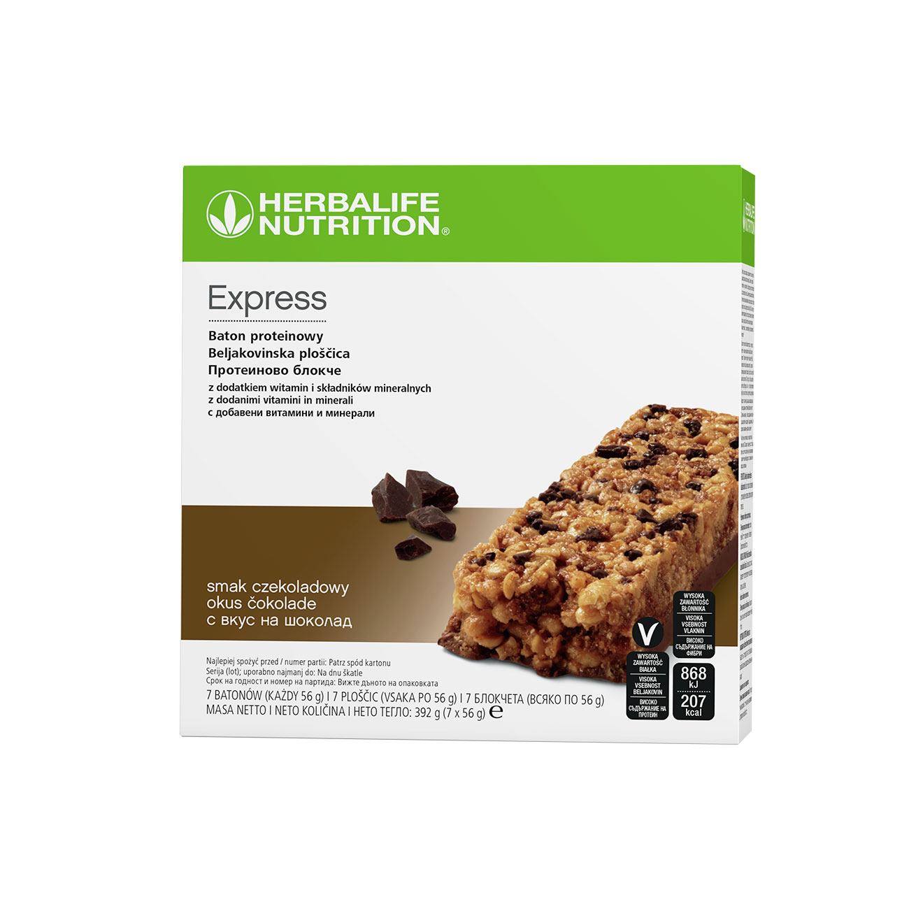 Baton Express Produkt proteinowy o smaku czekoladowym product shot