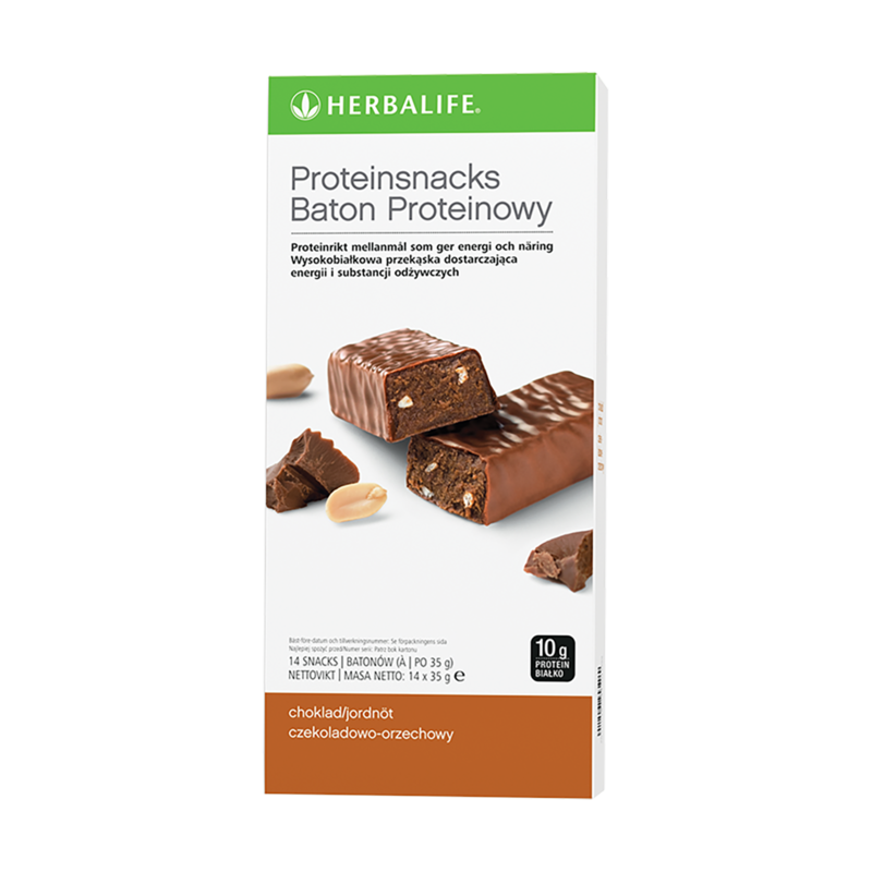 Baton proteinowy - czekoladowo-orzechowy 14 batonów po 35g