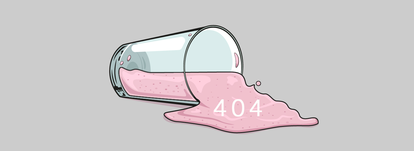 404 error banner