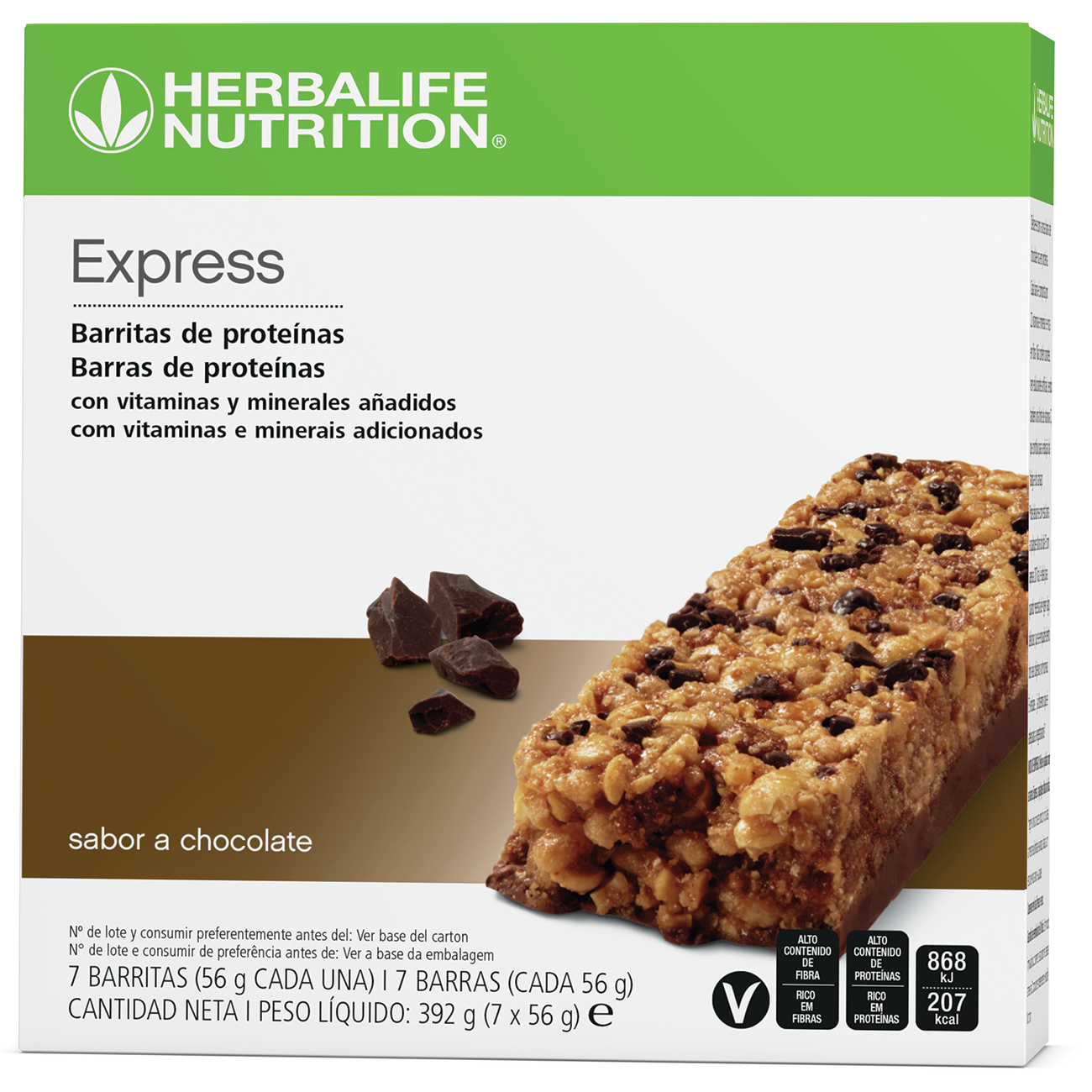 Barra Express Refeição Saudável Chocolate   product shot