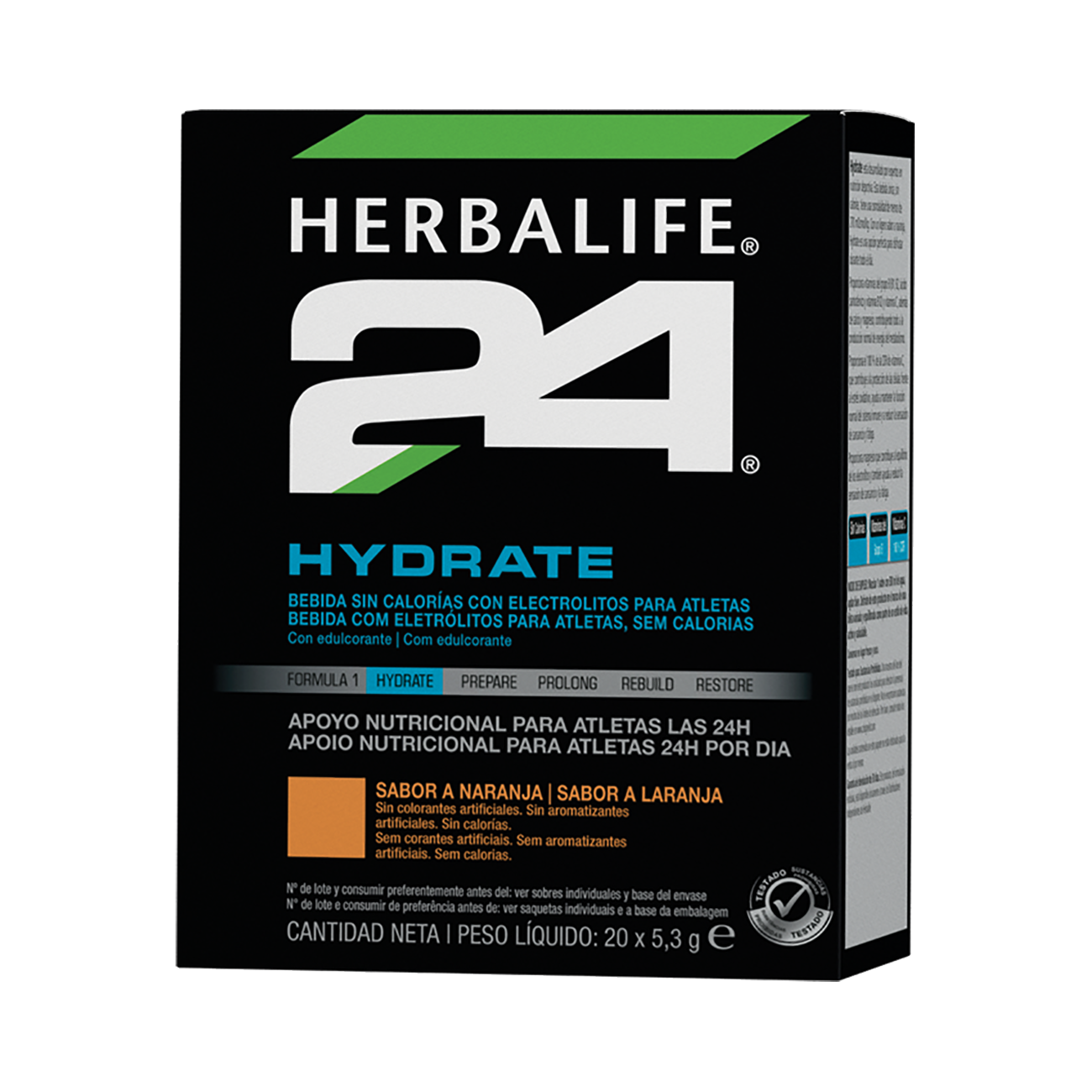 Herbalife 24 Hydrate Nutrição Desportiva - Eletrólitos Laranja product shot