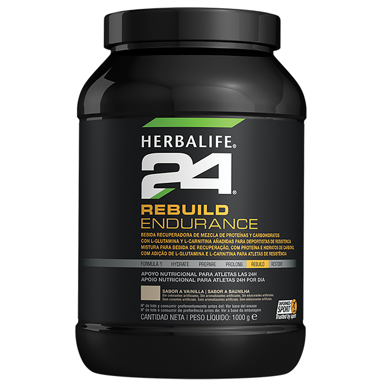 Herbalife 24 Rebuild Endurance Nutrição Desportiva Baunilha product shot