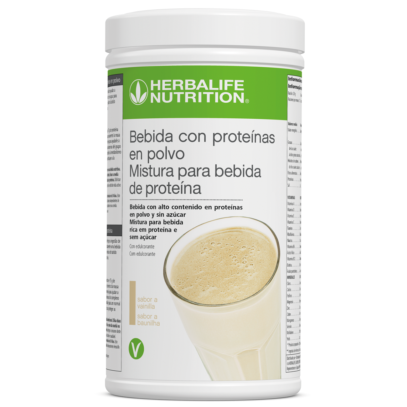 Mistura para Bebida de Proteína Reforço de Proteína Baunilha product shot