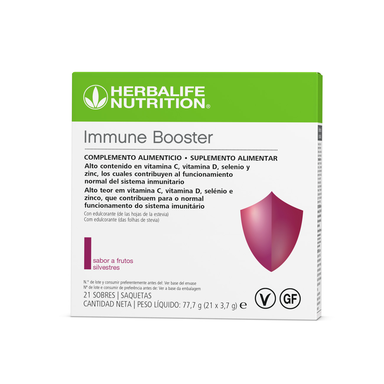 Formulado com EpiCor®, rico em vitaminas e minerais essenciais, o Immune Booster é uma ótima forma de cuidar do seu sistema imunitário, onde quer que vá.