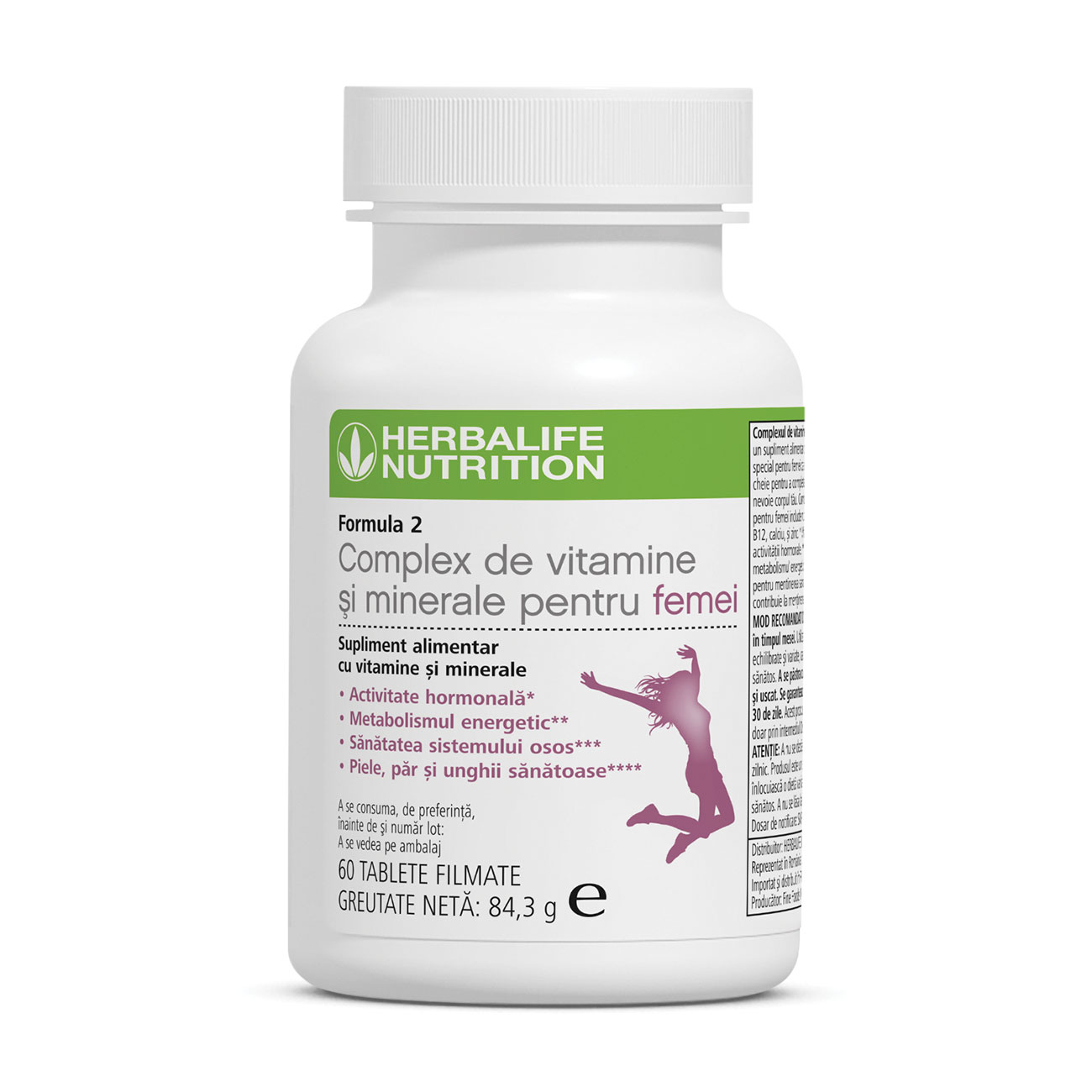Formula 2 Complex de Vitamine & Minerale pentru femei Supliment alimentar product shot