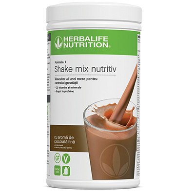 Formula 1 Shake mix nutritiv Ciocolată fină product shot