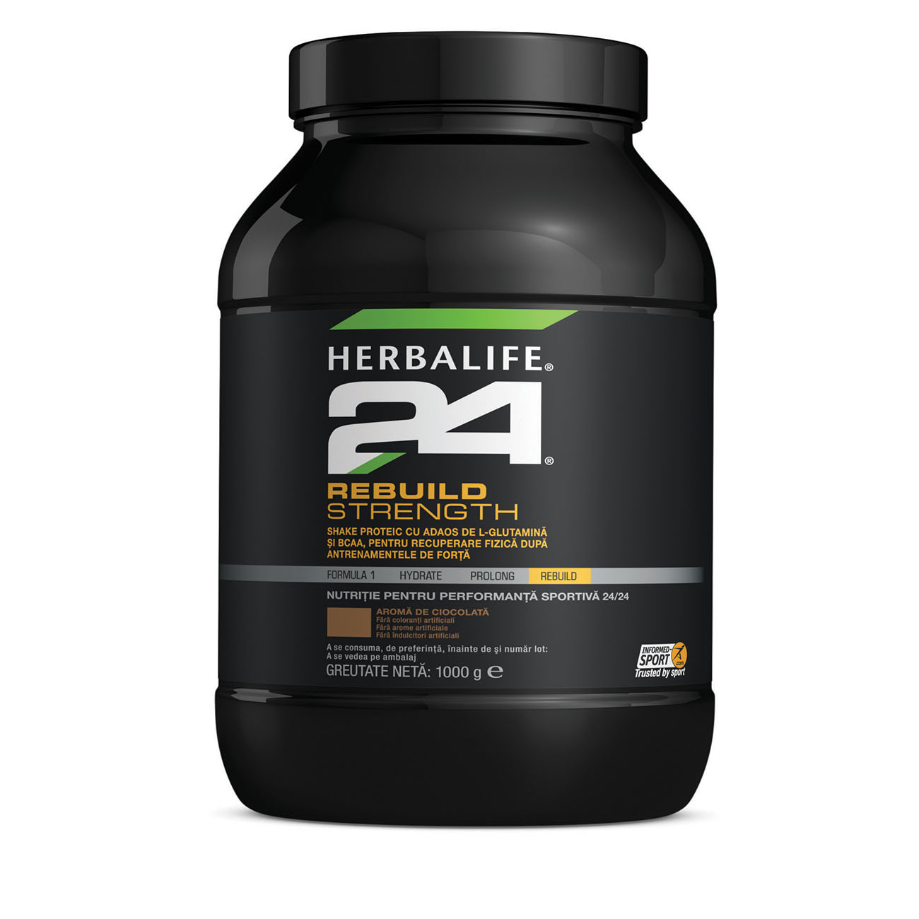 Herbalife24® Rebuild Strength Băutură proteică Ciocolată product shot