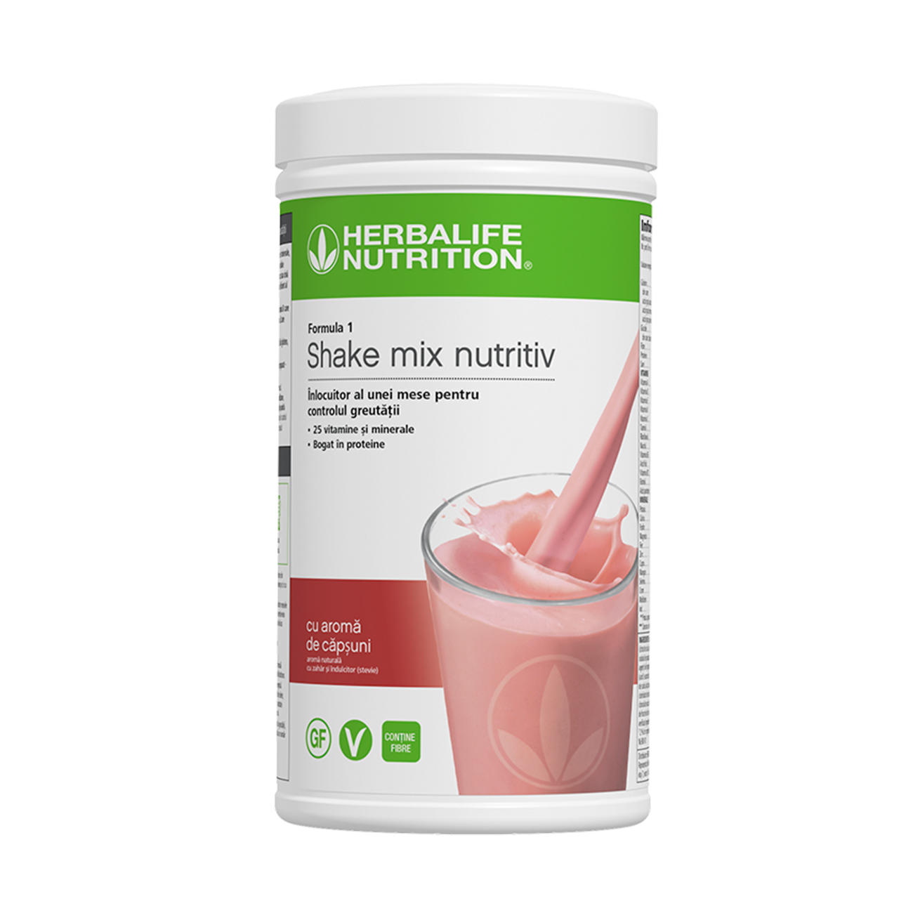 Formula 1 Shake mix nutritiv Căpșune product shot
