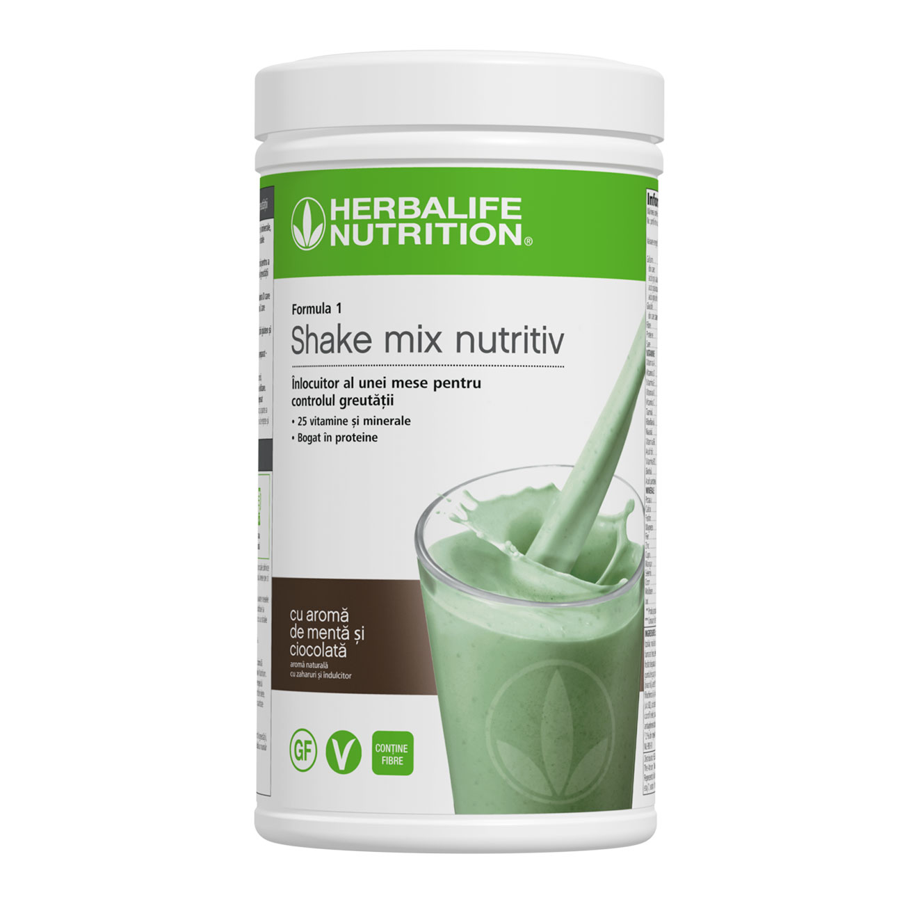 Formula 1 Shake mix nutritiv Mentă & Ciocolată product shot