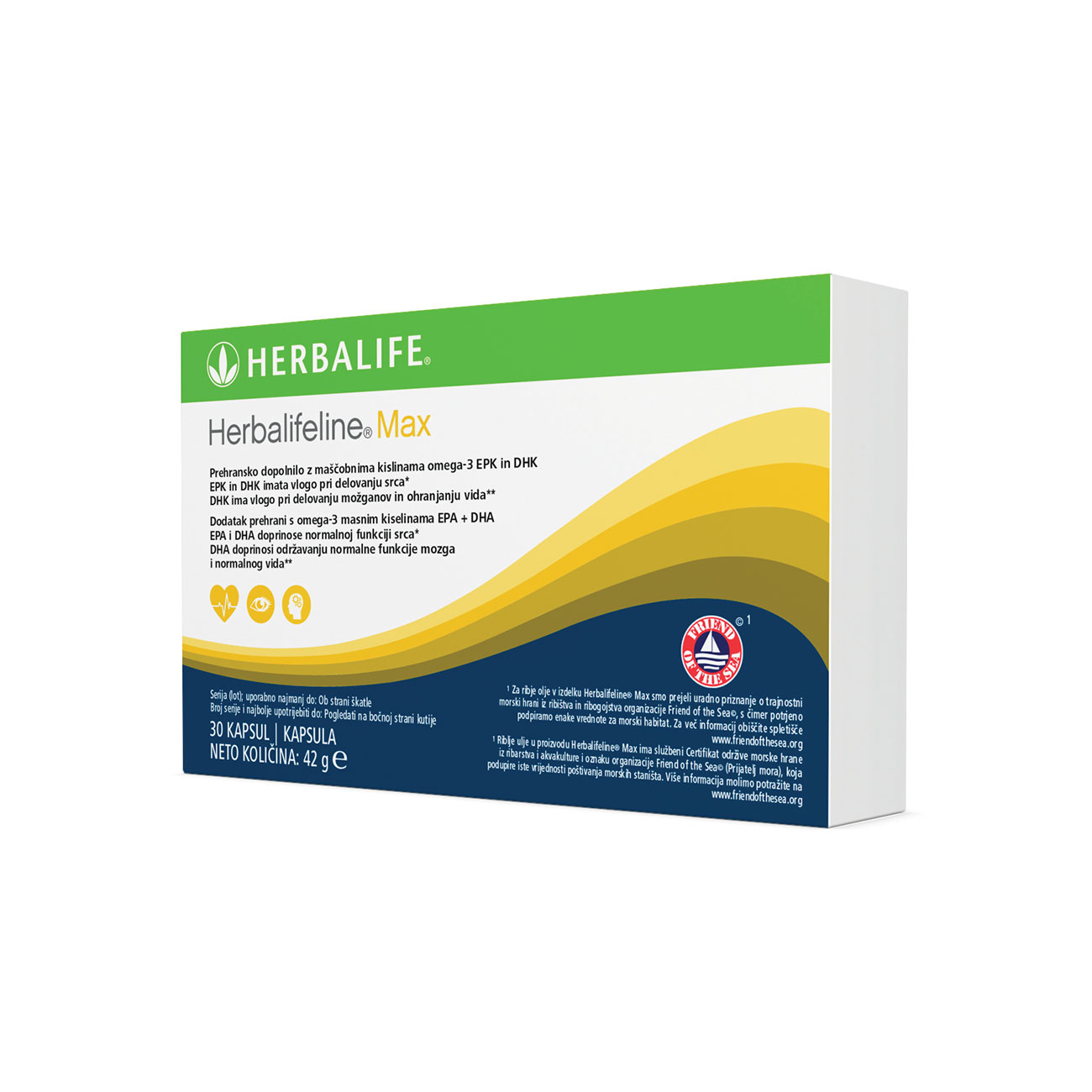 Herbalifeline® Max prehransko dopolnilo omega-3 slika izdelka