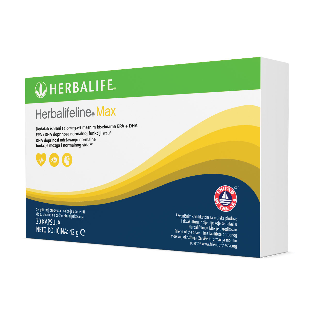 Herbalifeline® Max Dodatak ishrani Omega-3 slika proizvoda.