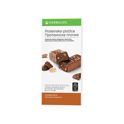 Proteinska pločica  čokolada i kikiriki slika proizvoda.