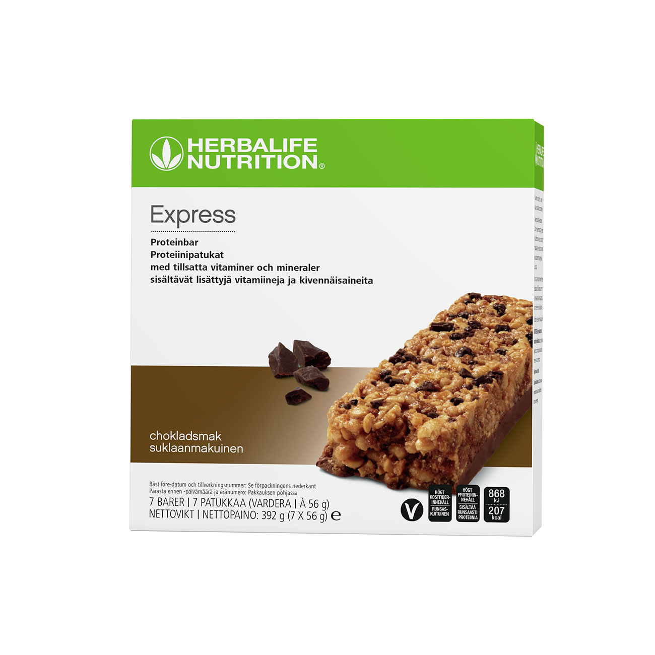 Express Protein Bars  Chocolate produktbild