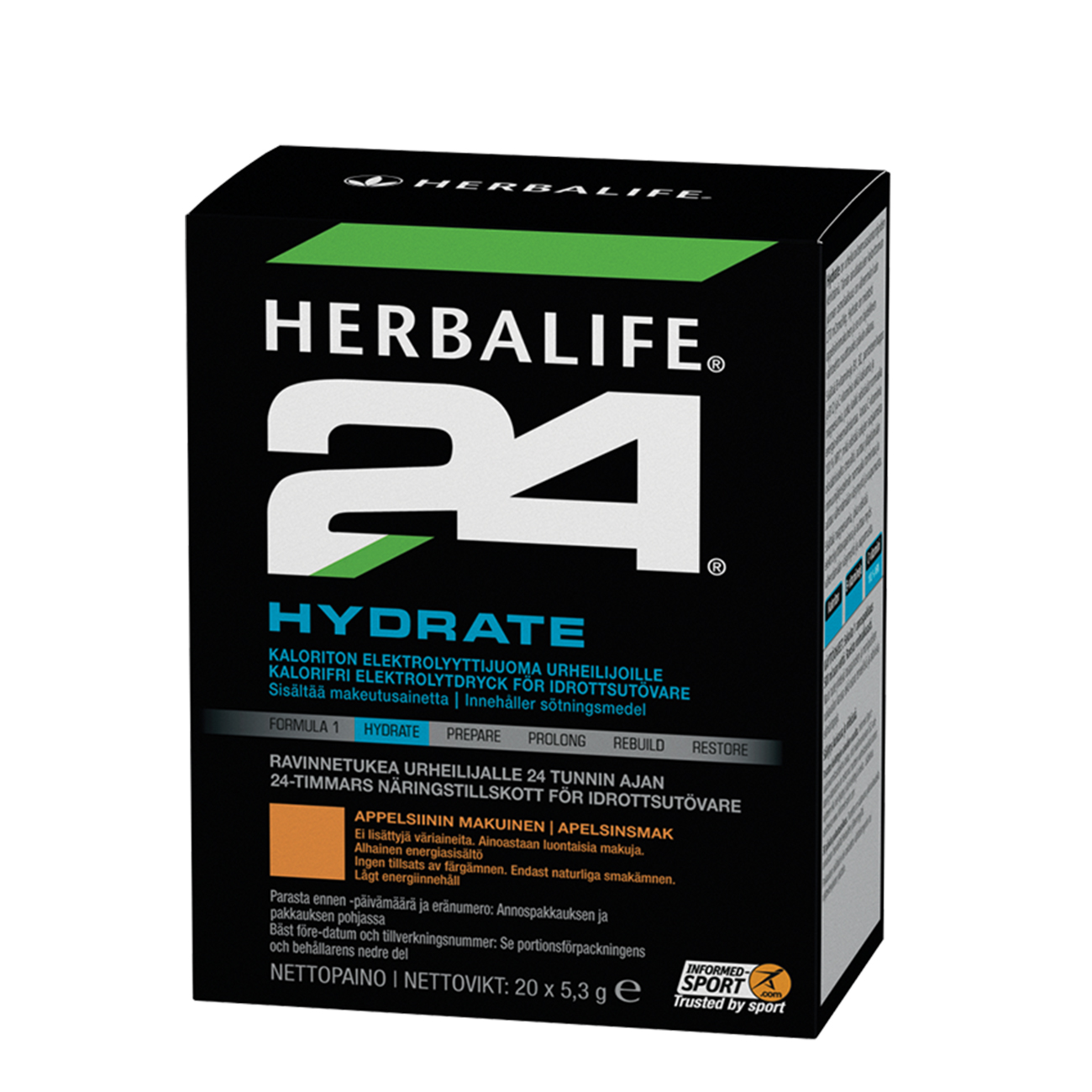 Herbalife24® Hydrate Elektrolytdrink Orange produktbild