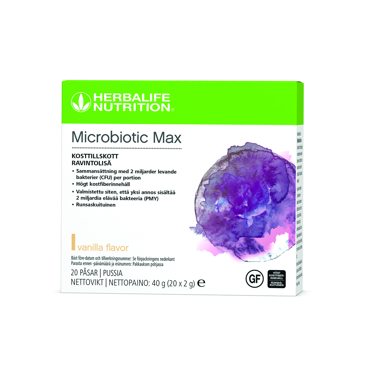 Microbiotic Max Vanilla produktbild