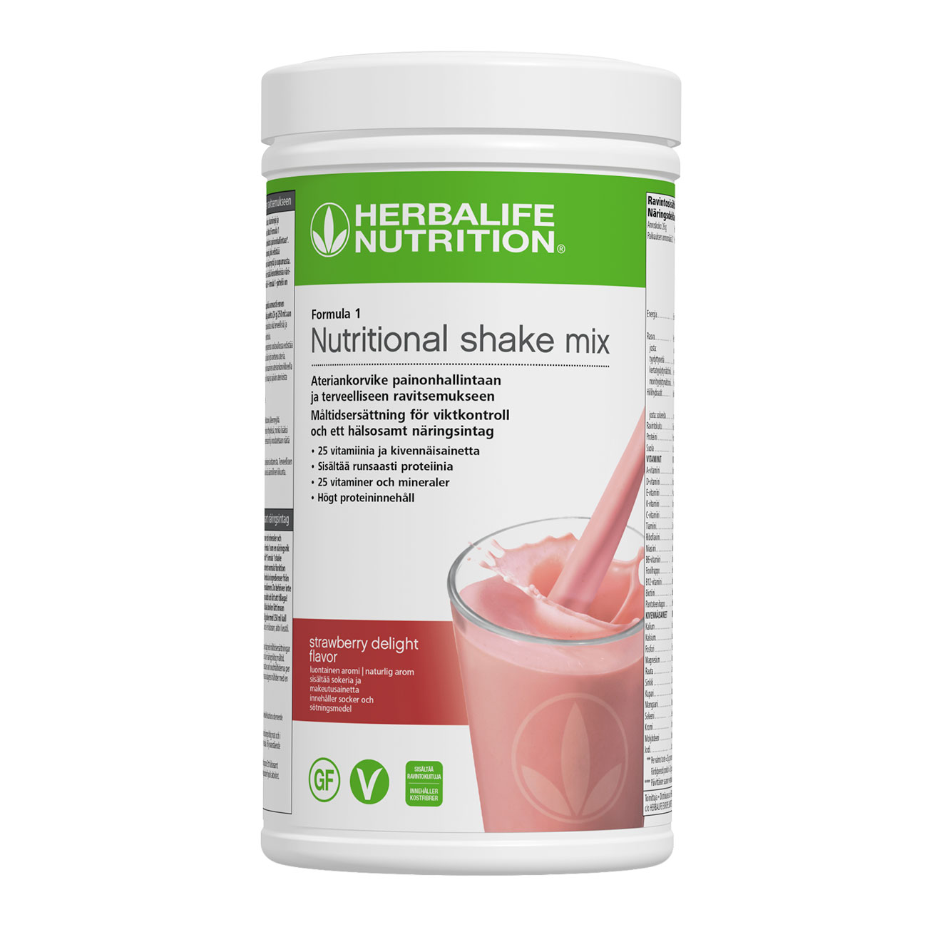 Formula 1 Protein Shake Strawberry Delight produktbild