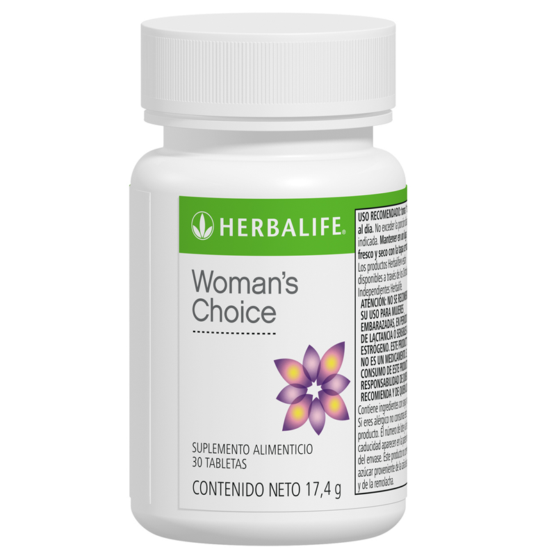  Herbalife New Woman's Choice - Tabletas de apoyo para la  menopausia - 30 tabletas : Salud y Hogar