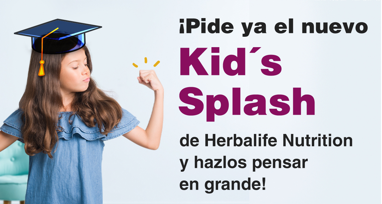 Kids Splash banner de landing page