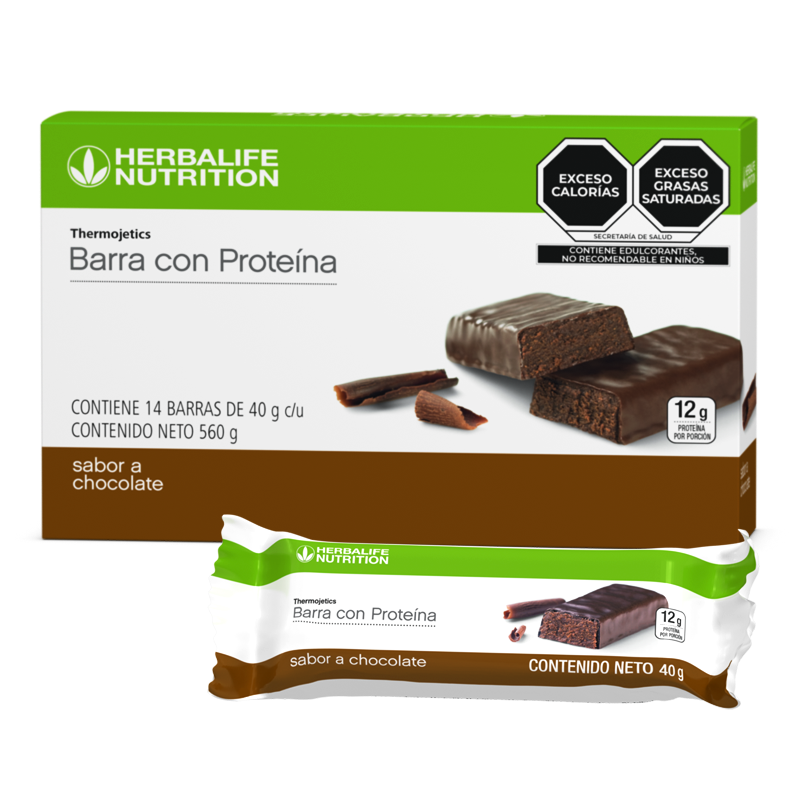 Thermojetics Barra con Proteína sabor a chocolate
