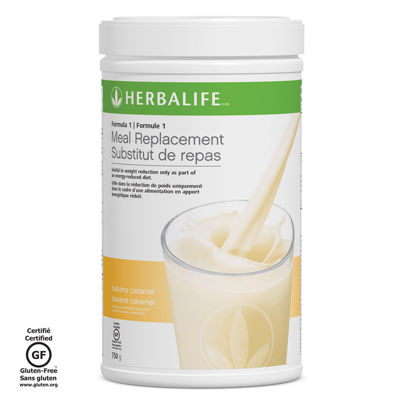 【期間限定】 Independent Herbalife Distributor | Formula 1 Meal Replacement: Banana  Caramel 750 g メイク道具・化粧小物