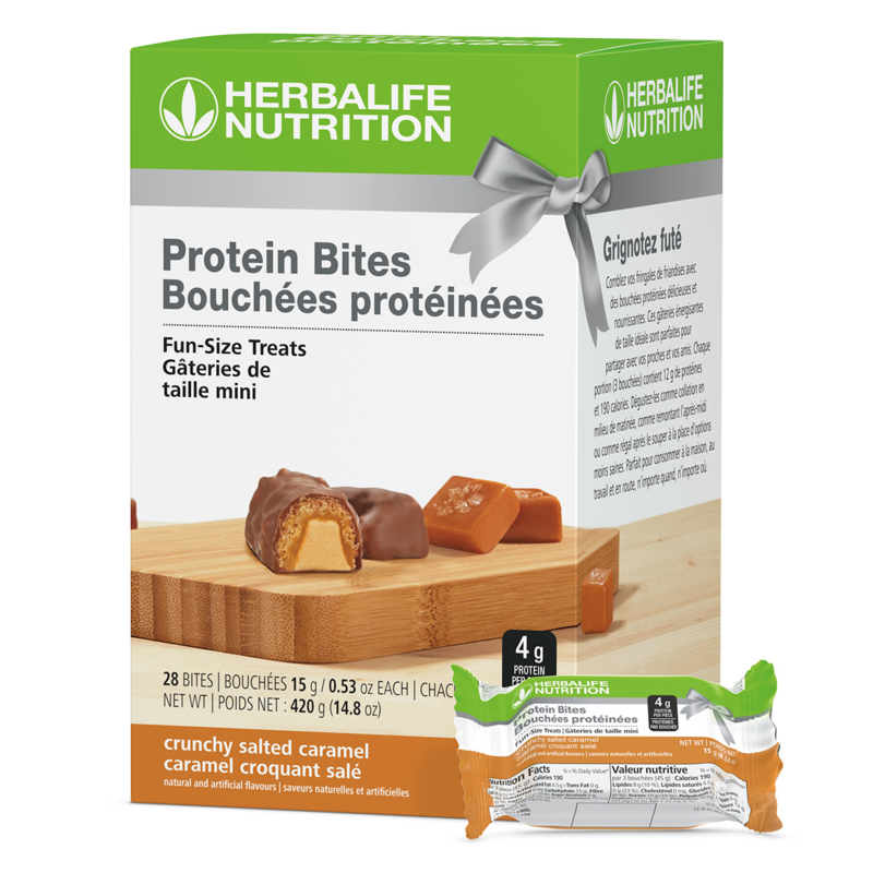 Herbalife Protein Bites: Crunchy Salted Caramel