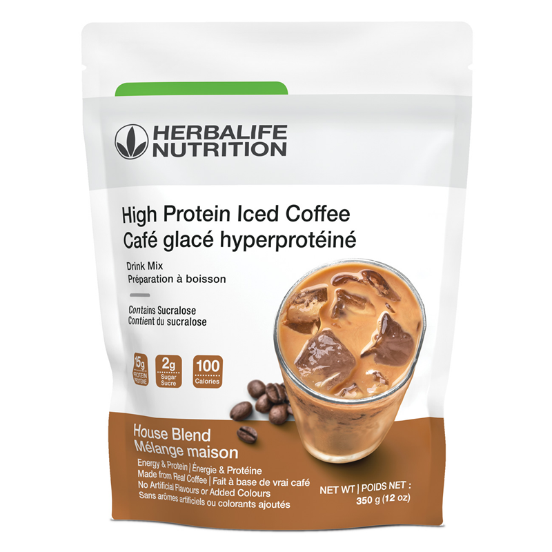 High Protein Iced Coffee: House Blend
