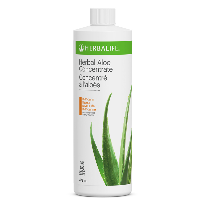 Herbal Aloe Concentrate: Mandarin 473 ml