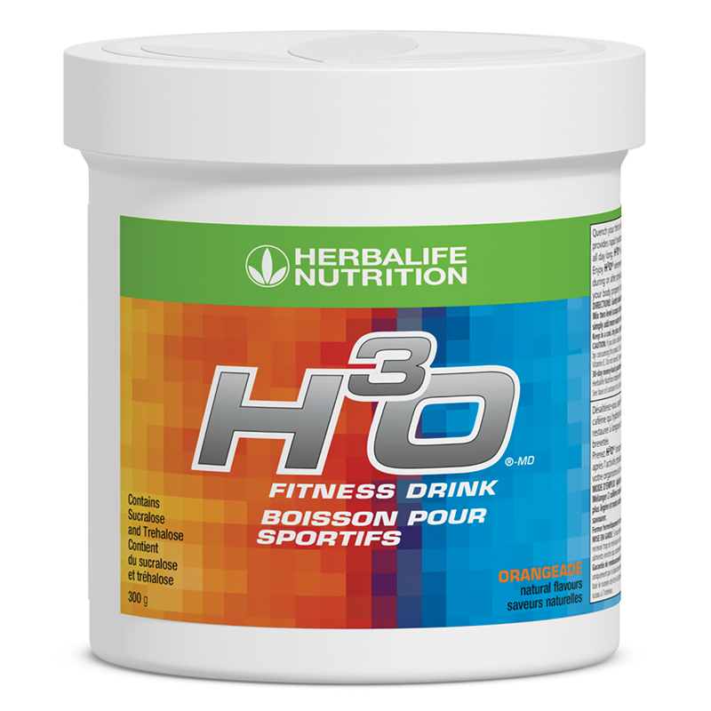 H3O® Fitness Drink: Orangeade Canister