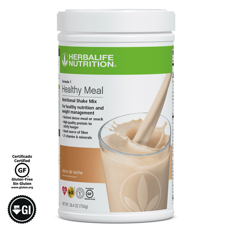 Independent Herbalife Distributor  Formula 1 Healthy Meal Nutritional  Shake Mix: Dulce de Leche 750 g