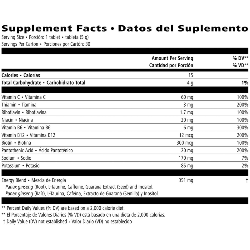 Liftoff nutrition facts