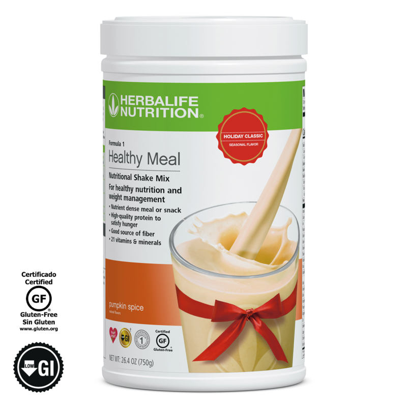 Independent Herbalife Distributor  Formula 1 Healthy Meal Nutritional  Shake Mix: Pumpkin Spice 750 g