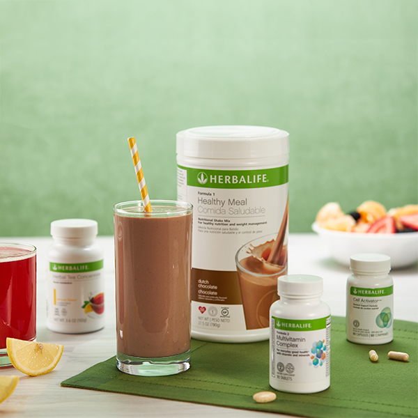 Image of Herbalife Nutrition Supplements: Formula 1, Multivitamin Complex, Cell Activator and Herbal Tea Concentrate
