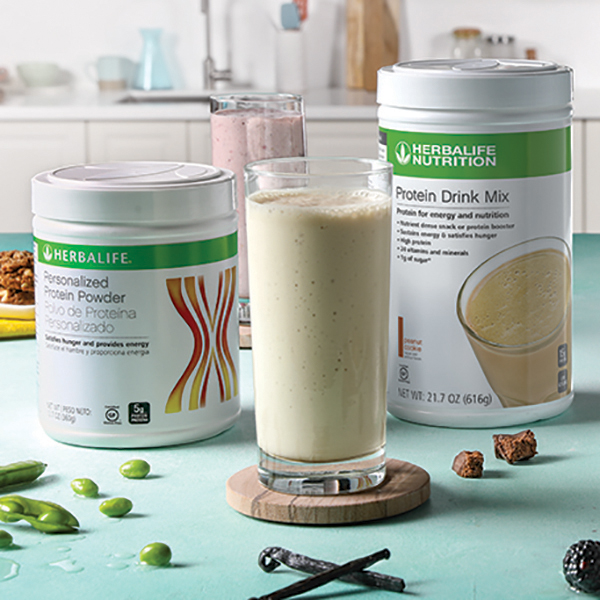 Image of Herbalife Nutrition Protein Boosters Shakes: Personalized Protein Powder, Protein Drink Mix